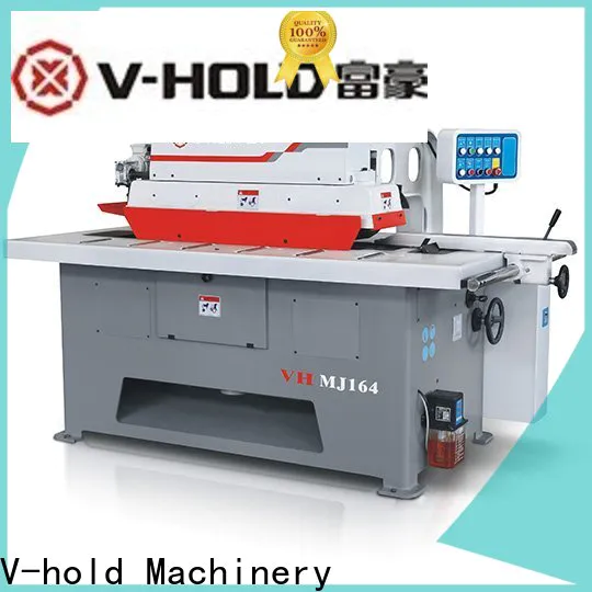 V-hold Machinery China single rip saw machine manufacturer for wood work pieces