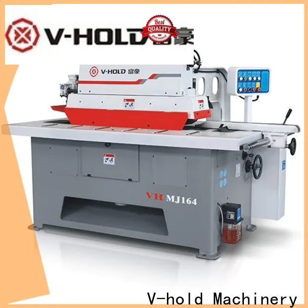 V-hold Machinery High accuracy multiple rip saw machine supplier for wood work pieces