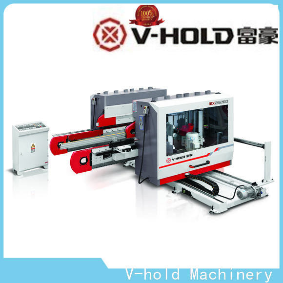 V-hold Machinery double end tenoner machine for wood panels production