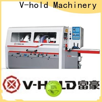 V-hold Machinery High-efficient 4 sided moulder for sale company for MDF wood moulding