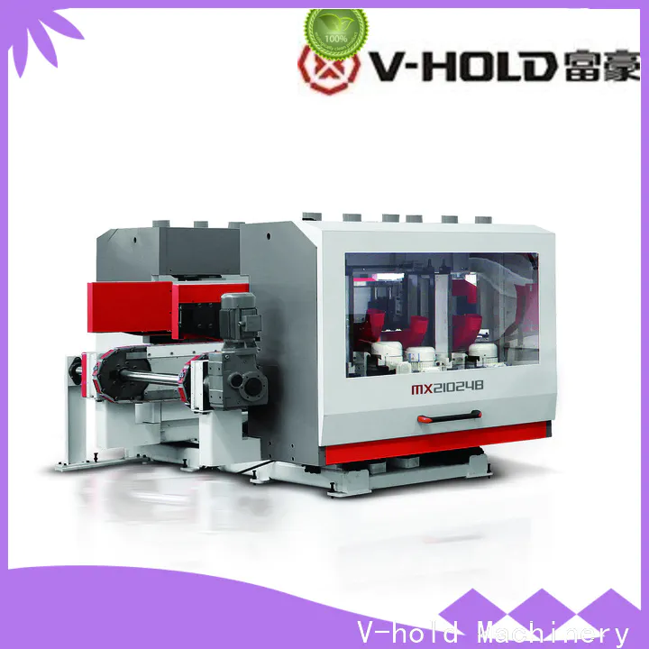 V-hold Machinery tenoner for sale factory price for trimming and sizing wood panel
