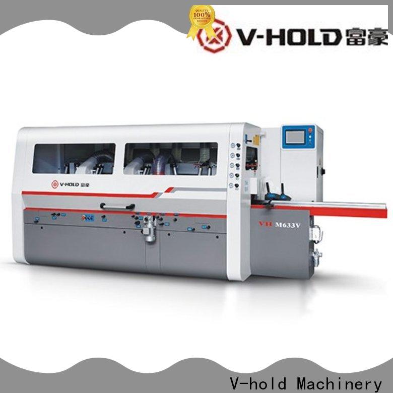 V-hold Machinery Top four sided moulder for solid wood moulding