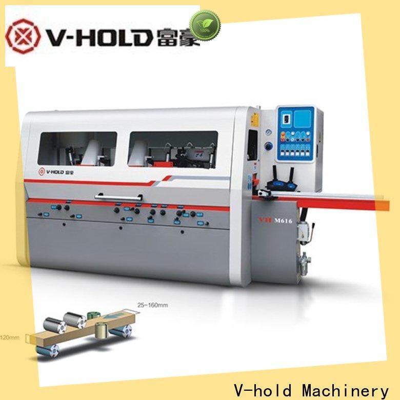 V-hold Machinery High speed 4 sided planer moulder for sale manufacturer for MDF