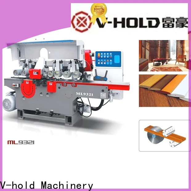 V-hold Machinery multi blade rip saw machine factory price for wood moulding