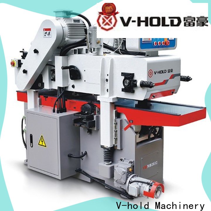 V-hold Machinery double planer machine manufacturer for solid wood