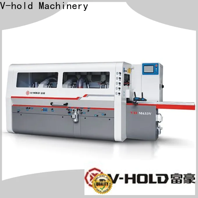 V-hold Machinery High-quality four side moulder woodworking machine supply for solid wood moulding