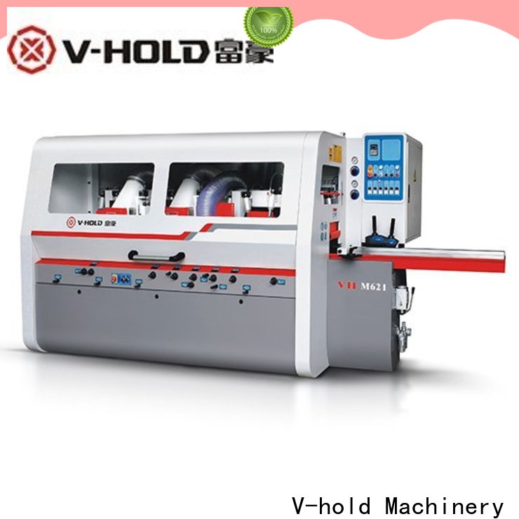 V-hold Machinery four sided planer moulder manufacturer for MDF wood moulding