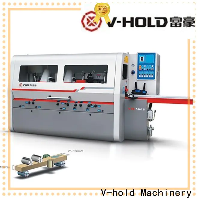 V-hold Machinery 4 sided planer for sale dealer for HDF woodworking