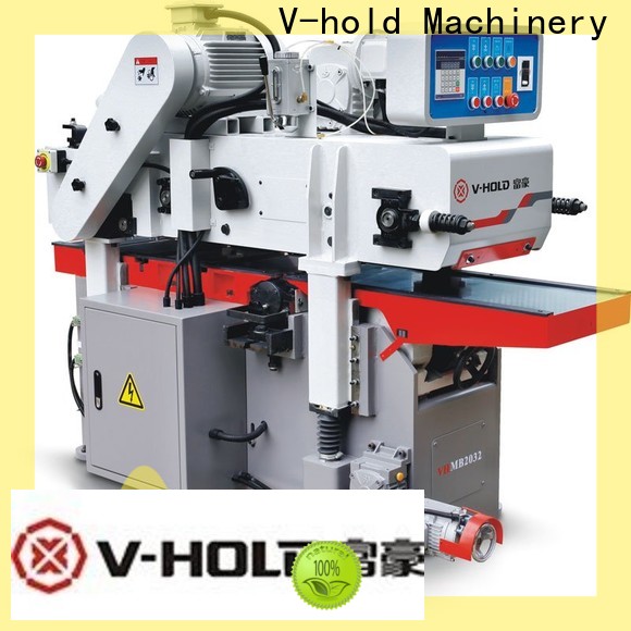 V-hold Machinery High speed double side planner dealer for MDF