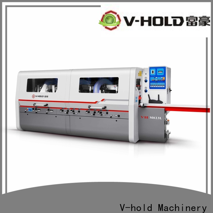 V-hold Machinery High speed 4 sided planer moulder vendor for solid wood moulding