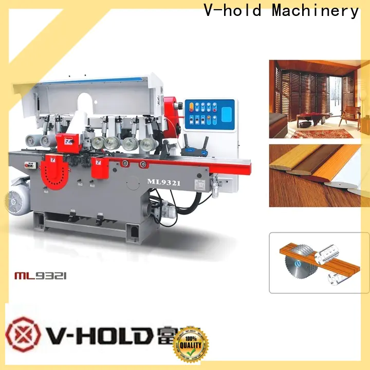 V-hold Machinery High-efficient multi blade rip saw for wood board