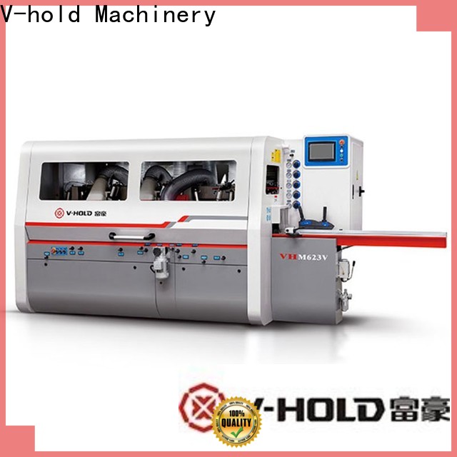 V-hold Machinery four sided wood planer for solid wood moulding