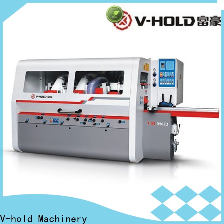 V-hold Machinery High speed 4 sided moulder for sale manufacturer for solid wood moulding
