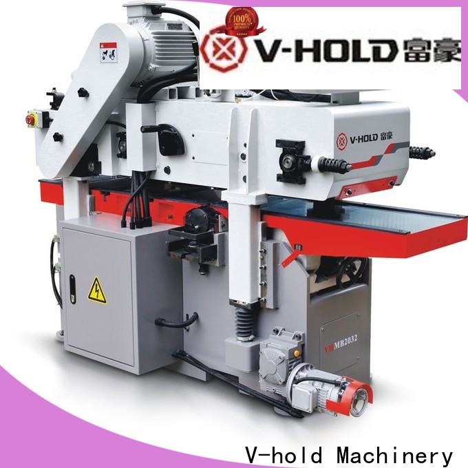 V-hold Machinery double side planner manufacturer for solid wood