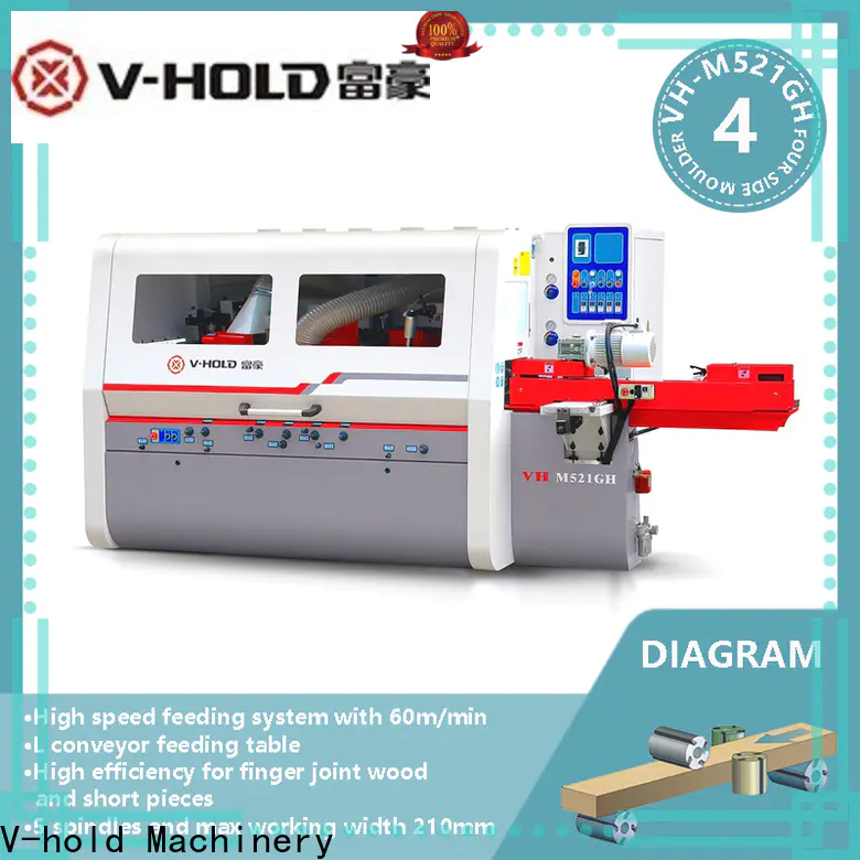 V-hold Machinery 4 sided planer for sale for MDF
