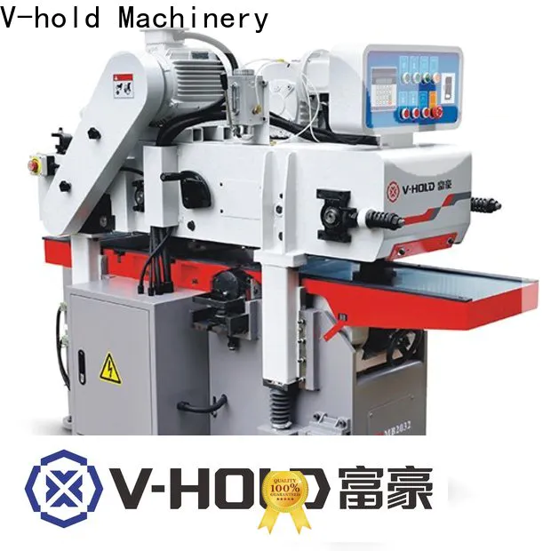 V-hold Machinery Top double sided planer for sale manufacturer for MDF