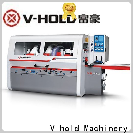 V-hold Machinery 4 sided moulder for sale supplier for solid wood moulding