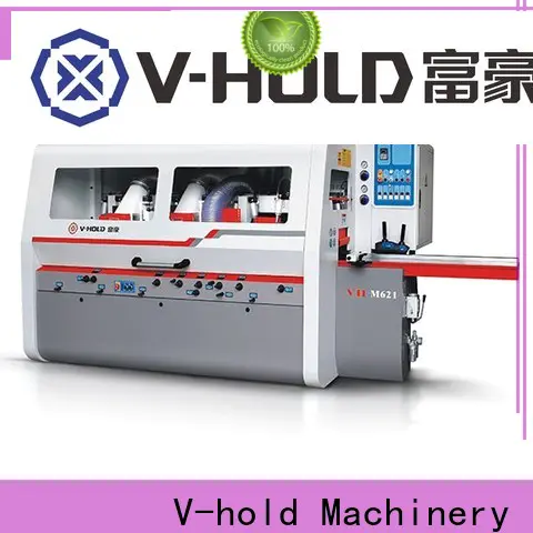 V-hold Machinery four sided planer moulder company for solid wood moulding