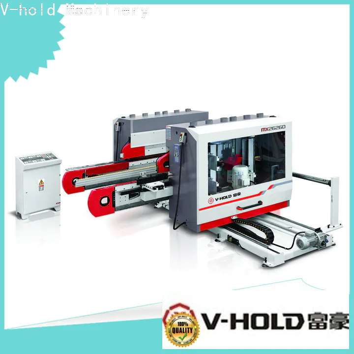 V-hold Machinery tenoner machine for trimming and sizing wood panel
