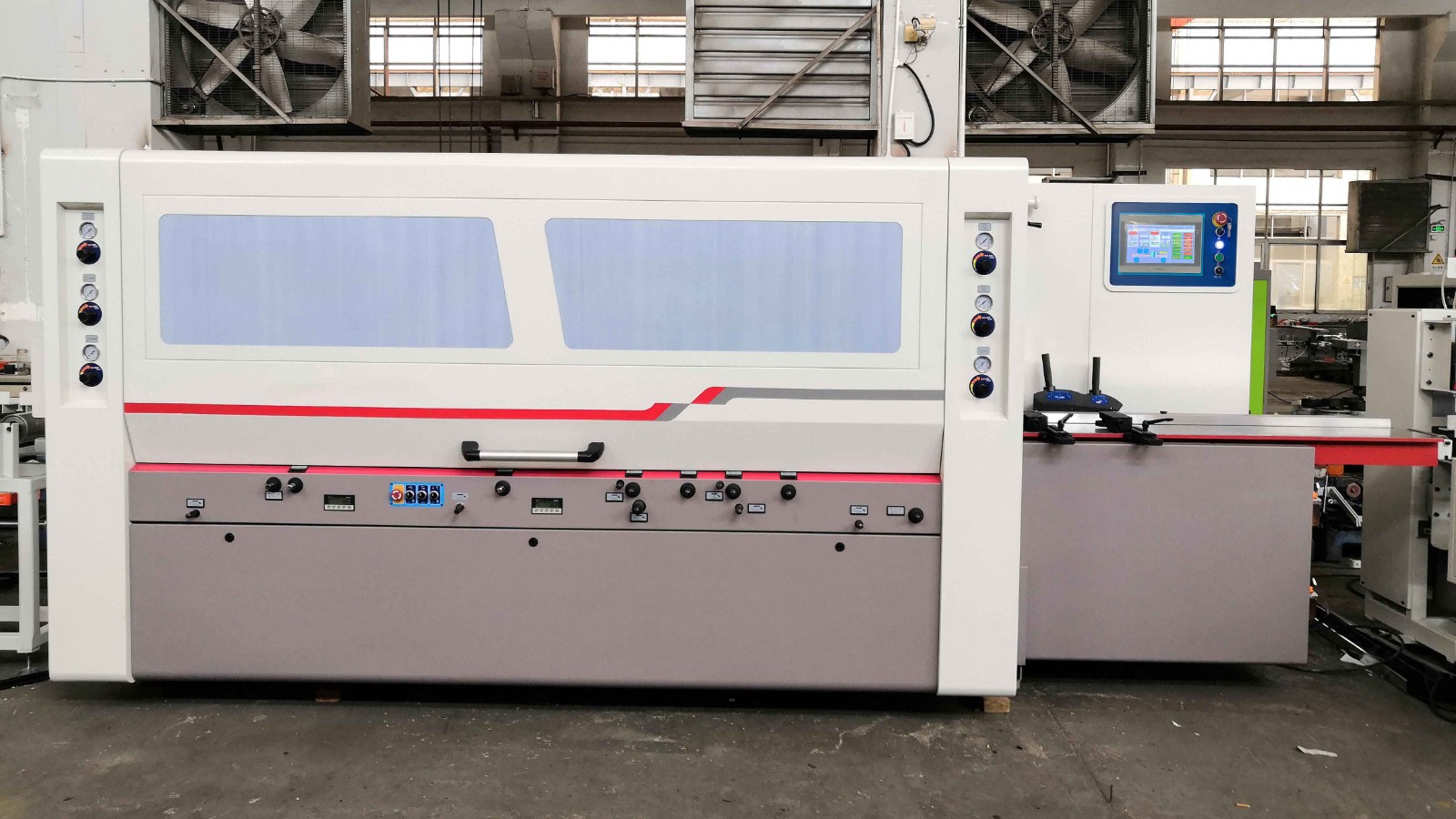 V-hold Machinery High-efficient 4 side moulder machine company for MDF-2