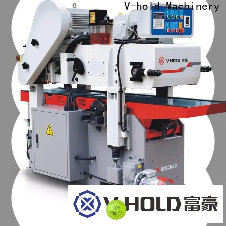 V-hold Machinery double side planner for HDF woodworking