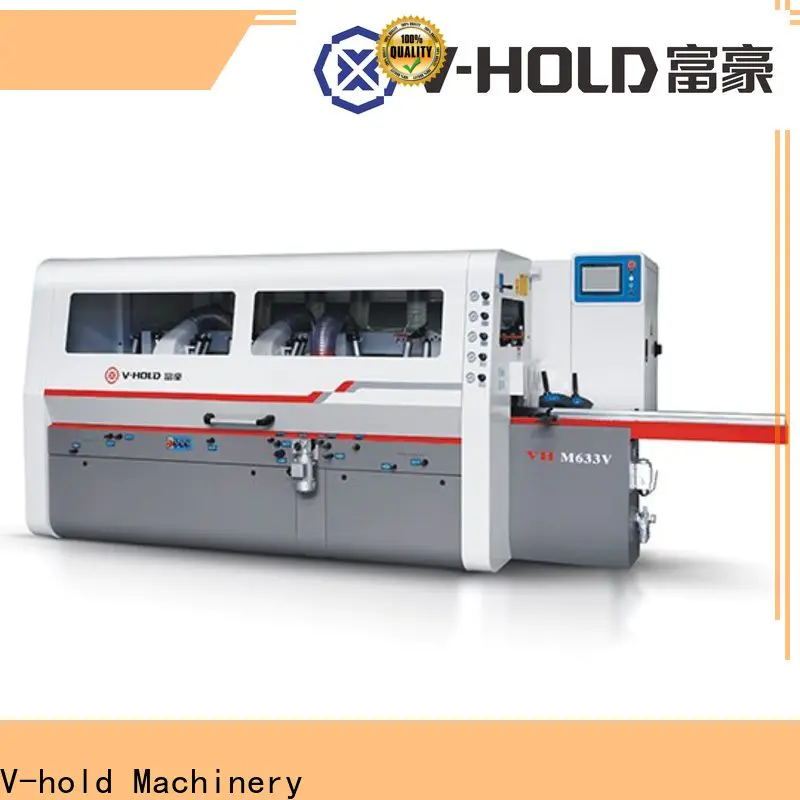 V-hold Machinery China four side planer woodworking machine maker for wood moulding