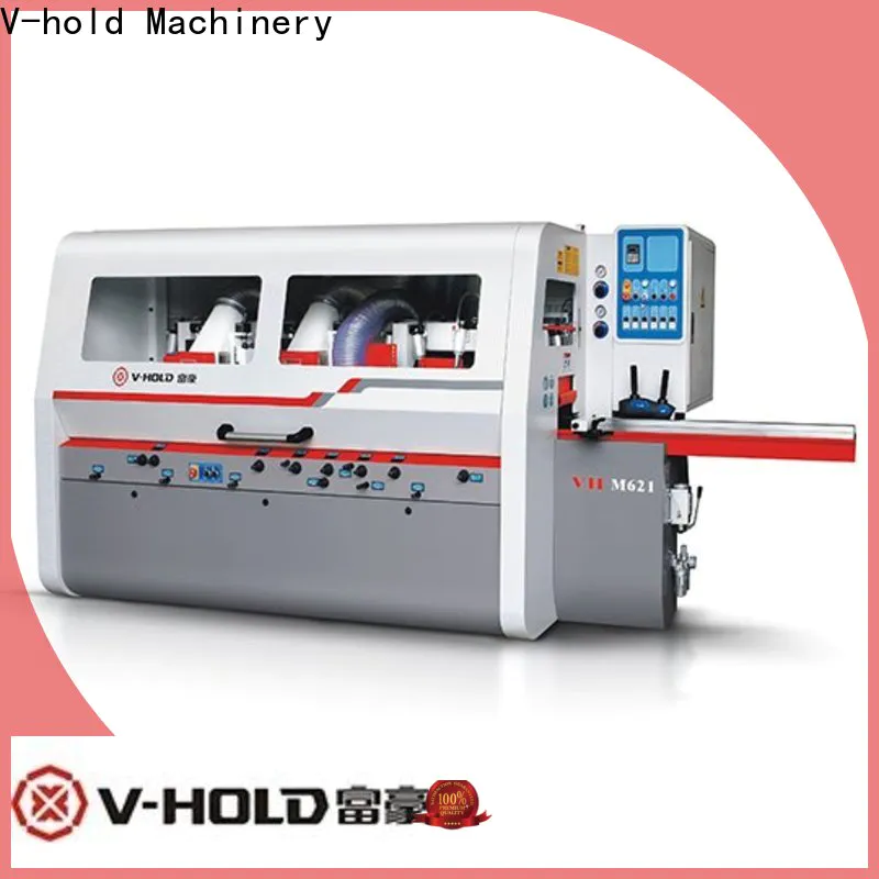 V-hold Machinery High-efficient four sided planer moulder supplier for wood moulding