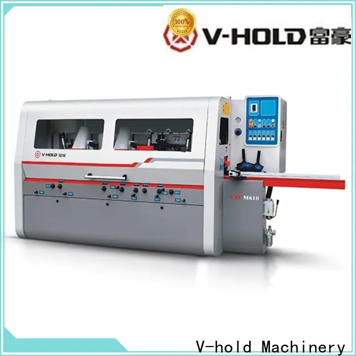 V-hold Machinery 4 side planer moulder factory for solid wood moulding