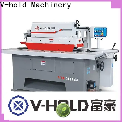 V-hold Machinery High accuracy single rip saw machine factory price for wood work pieces