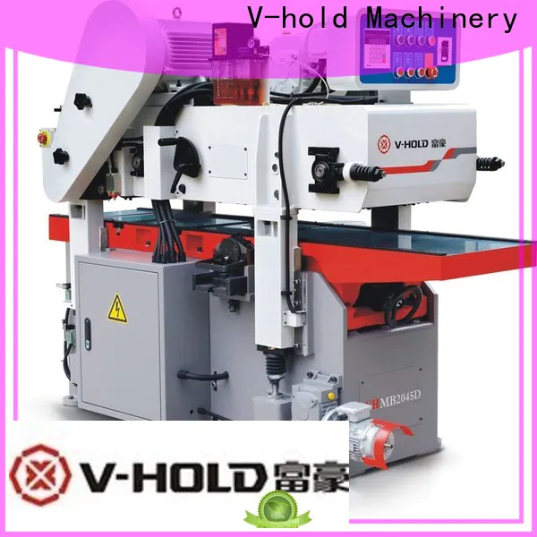 V-hold Machinery double sided planer factory for plywood