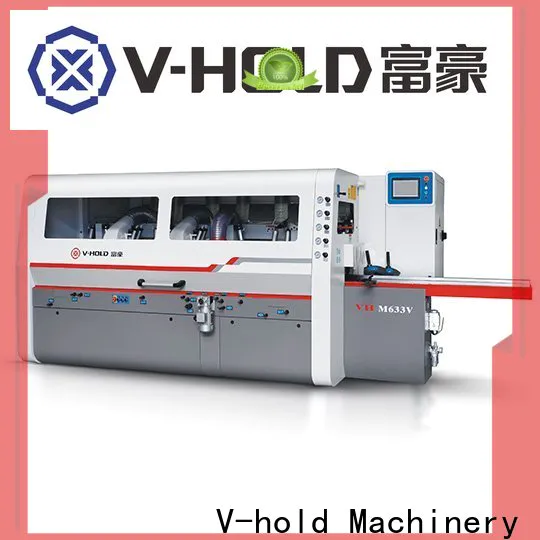 V-hold Machinery High-efficient four sided moulder for sale for wood moulding