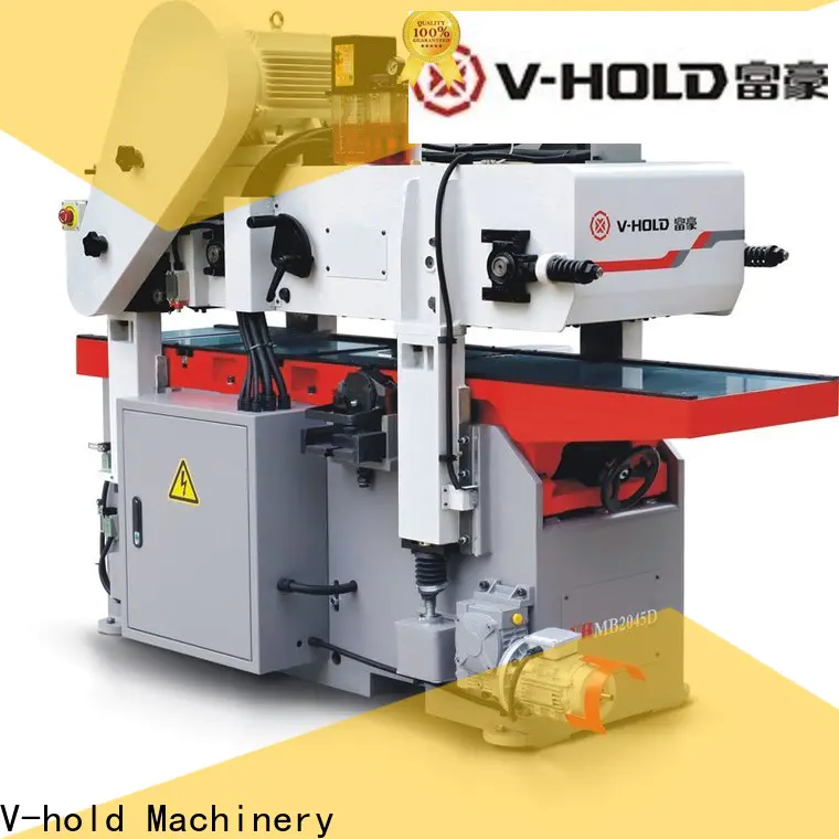 V-hold Machinery High-efficient double sided planer supplier for plywood
