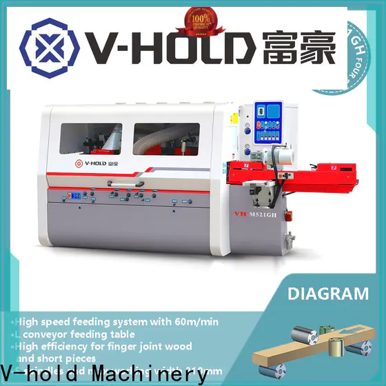 Quality 4 sided planer moulder factory for solid wood