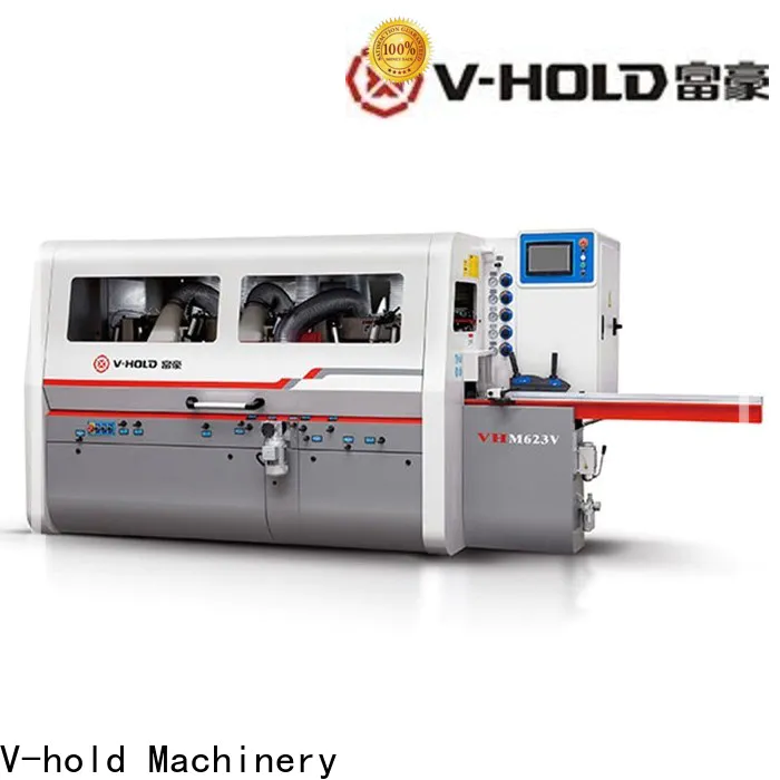 V-hold Machinery four side moulder woodworking machine factory for solid wood moulding