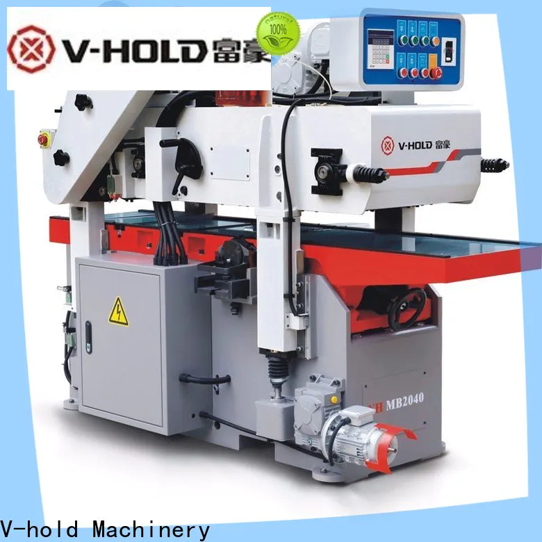 V-hold Machinery double planer machine factory for solid wood