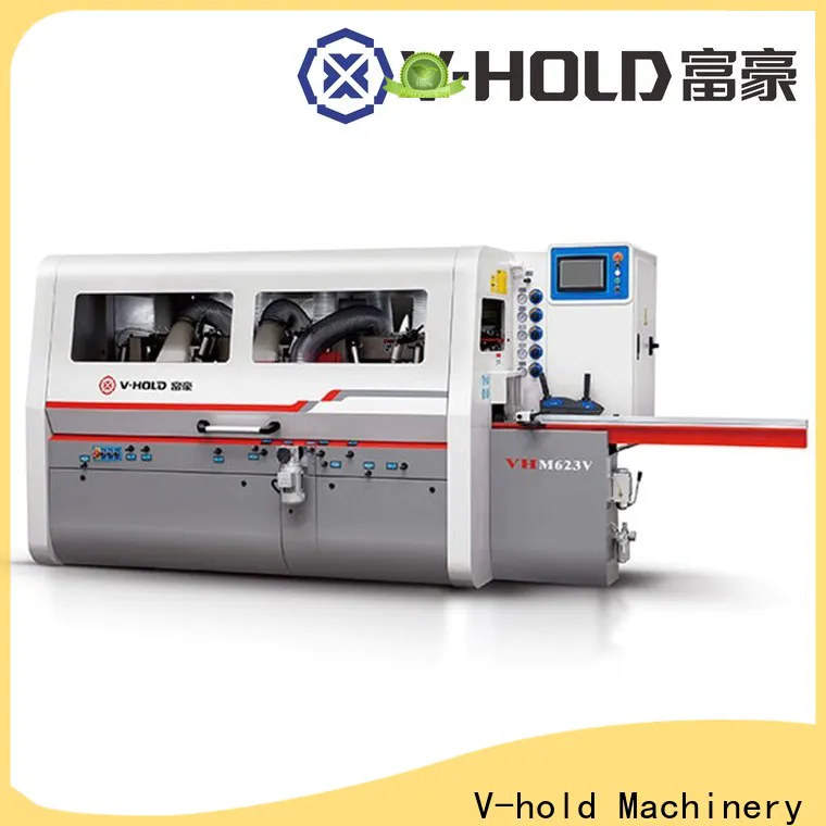 V-hold Machinery four sided planer for sale supplier for wood moulding