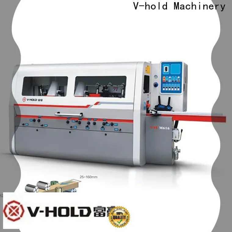 V-hold Machinery 4 sided planer manufacturer for solid wood