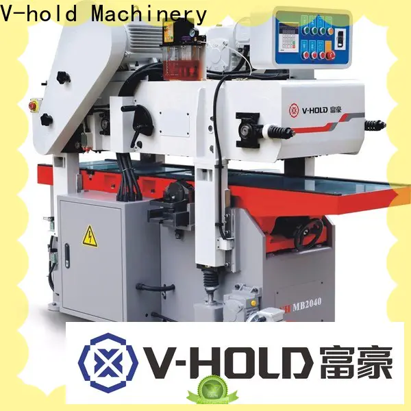 V-hold Machinery double planner for HDF woodworking