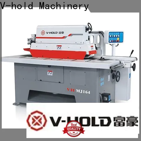 V-hold Machinery High-efficient single rip saw supplier for wood work pieces