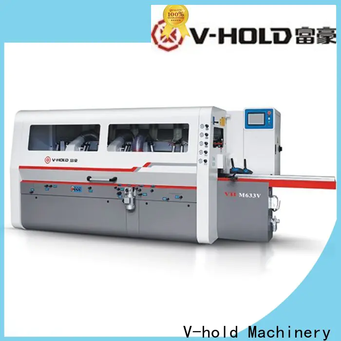 V-hold Machinery four sided moulder supplier for solid wood moulding