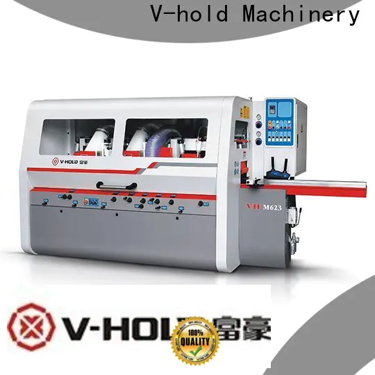 V-hold Machinery Quality four sided wood planer maker for wood moulding