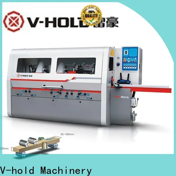 V-hold Machinery Top 4 sided planer supplier for HDF woodworking