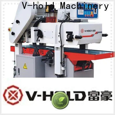 V-hold Machinery High-efficient double sided wood planer manufacturer for plywood
