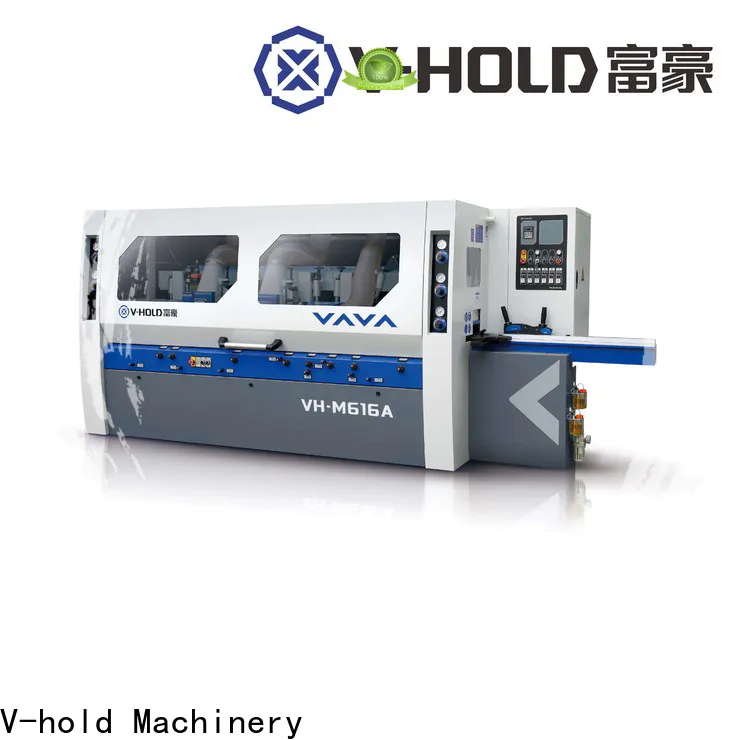 V-hold Machinery High-efficient planer moulder for sale maker for MDF