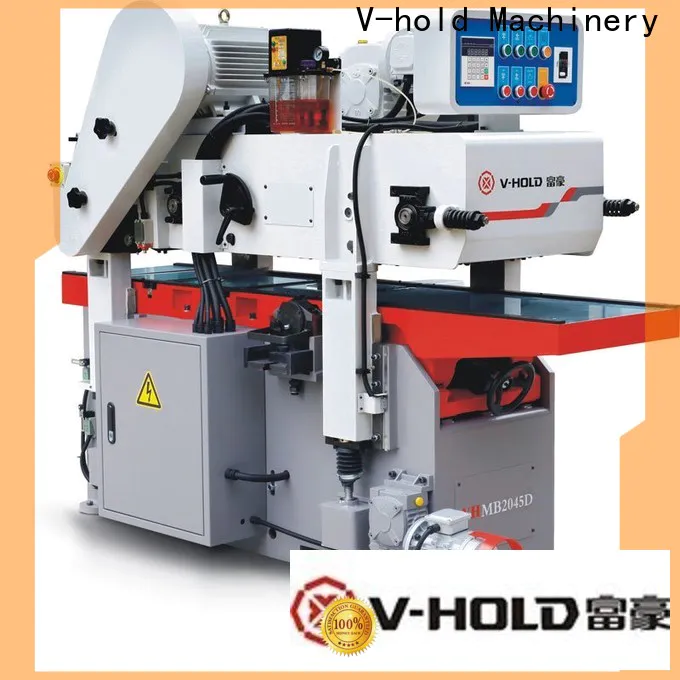 V-hold Machinery double sided planer for sale vendor for solid wood