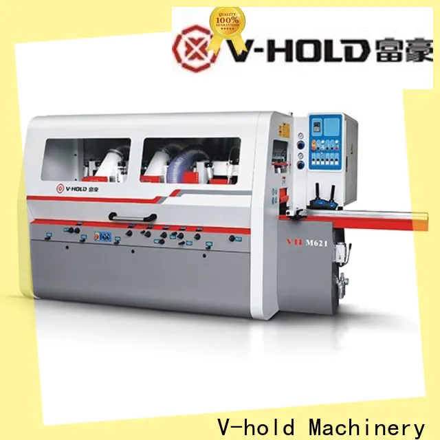 V-hold Machinery Professional four sided planer moulder factory price for MDF wood moulding