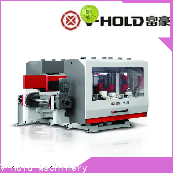 V-hold Machinery tenoner machine dealer for trimming and sizing wood panel
