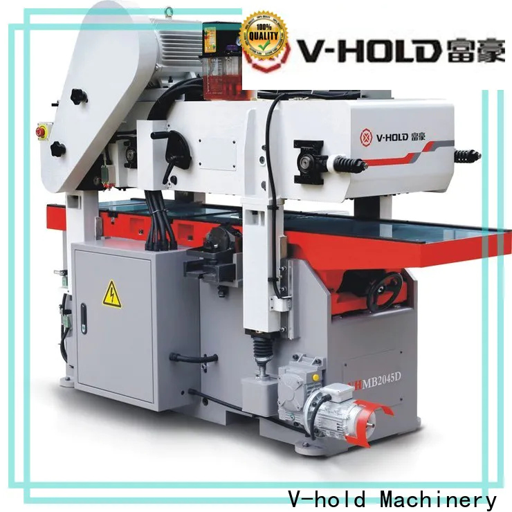 V-hold Machinery China double planer machine vendor for HDF woodworking