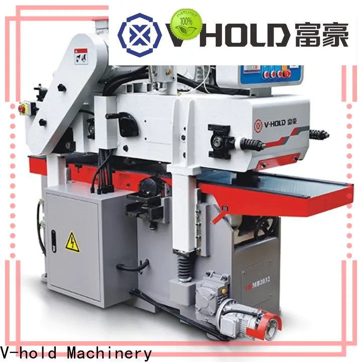 V-hold Machinery High speed double planner supplier for MDF