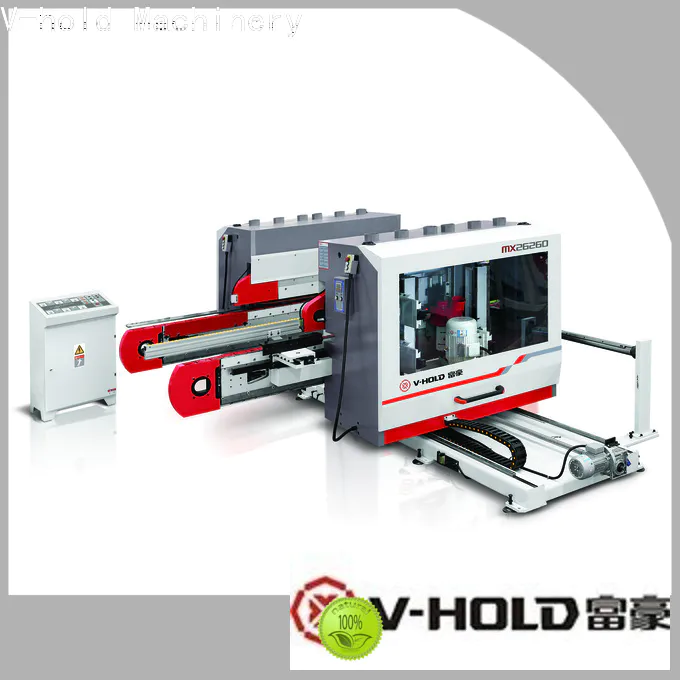 V-hold Machinery double end tenoner machine for sale for wood panels production
